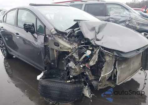 2014 Honda Civic Ex-L z USA, uszkodzony, nr VIN 19XFB2F93EE220141